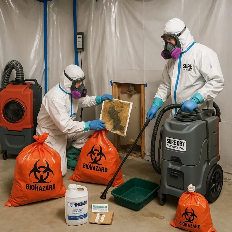 Contaminated Water Handling Protocols process in Coal County, OK